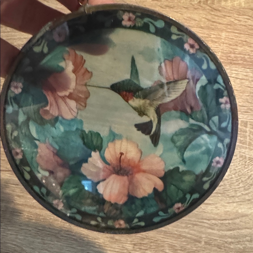 Vintage 90’s Stained Glass Suncatcher - Picture 2 of 2